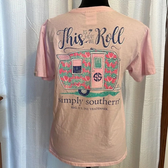 Simply southern collection girls size large tee - Picture 2 of 3